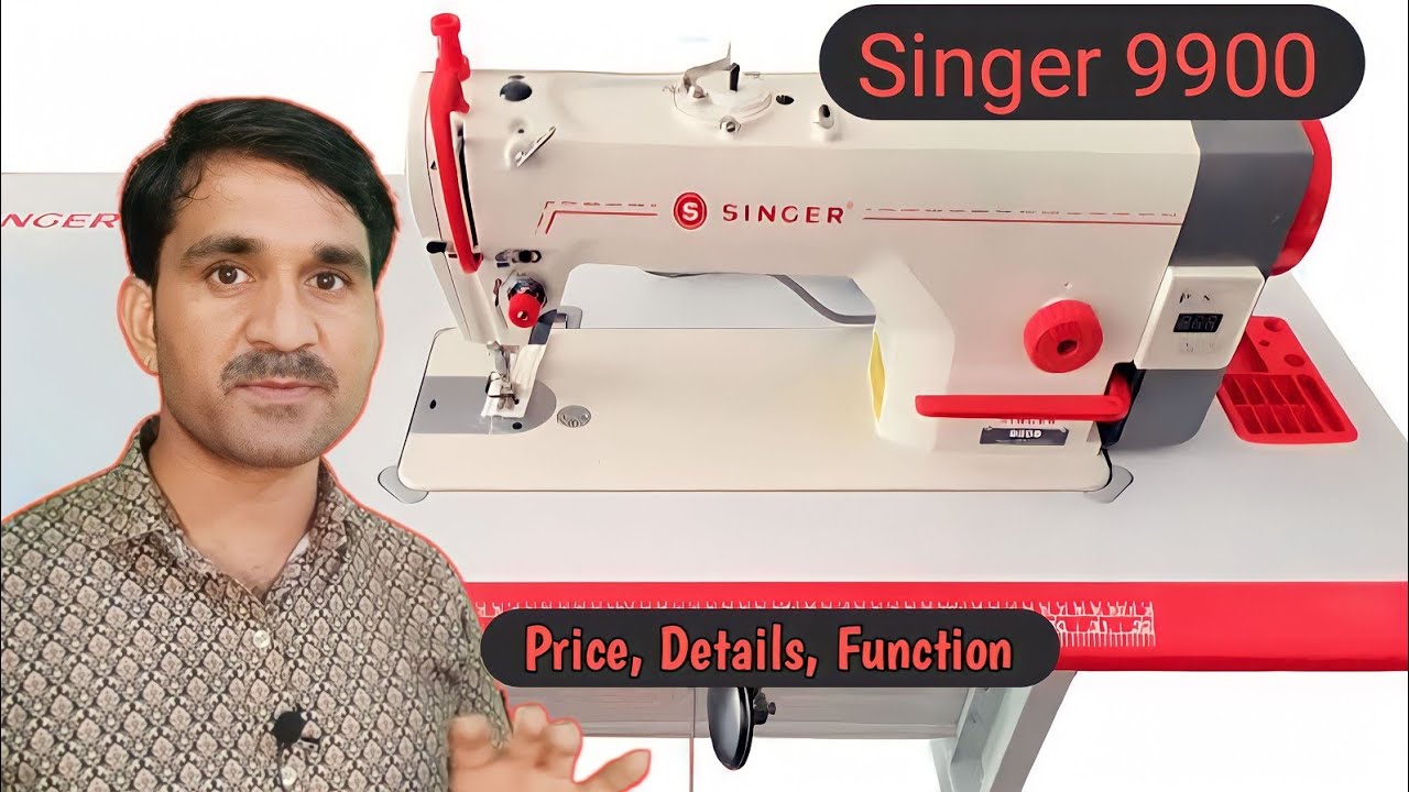 SINGER 9900Industrial Sewing Machine TutorialTop Silai machine 2023