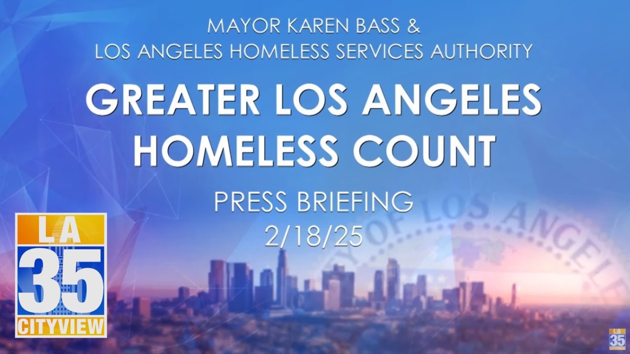 Greater Los Angeles Homeless Count Press Briefing 2/18/25 - YouTube