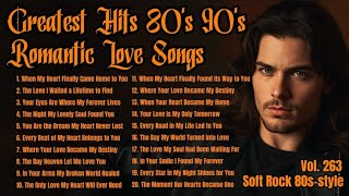 Greatest Hits Romantic Love Songs 💖 Love Songs 80's 90's - Soft Rock Ballads - Playlist Vol. 263 screenshot 4