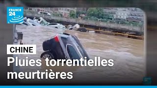 Chine centrale : pluies torrentielles et inondations, le bilan grimpe à 22 morts et 20 disparus