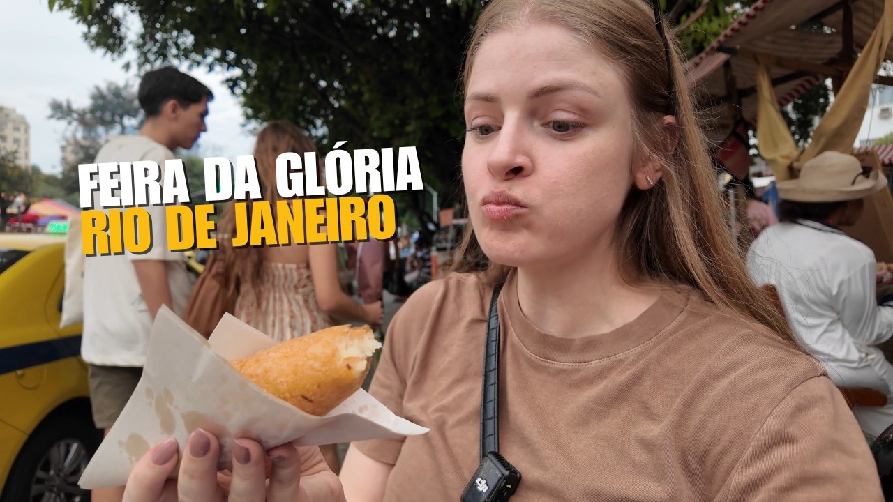 Comendo MUITO na FEIRA DA GLÓRIA - RJ | Melhores comidas da MAIOR FEIRA do Rio de Janeiro!