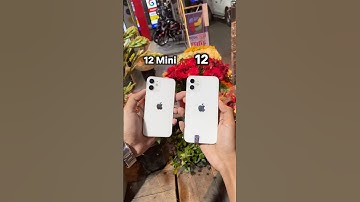 iPhone 12 Mini Vs iPhone 12 || Camera Zoom Test! #shorts