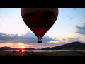 African Hot Air Balloon safari - Lift off at sunrise over the bush