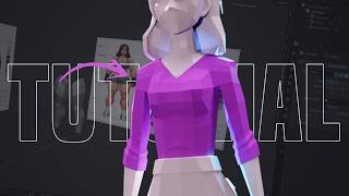 Camisa 3D no Blender ! A forma mais FÁCIL para PERSONAGENS LOW POLY