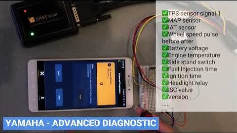 [EASYSCAN] YAMAHA Advanced Diagnostic with Easyscan All in one motorbike diagnostic tool