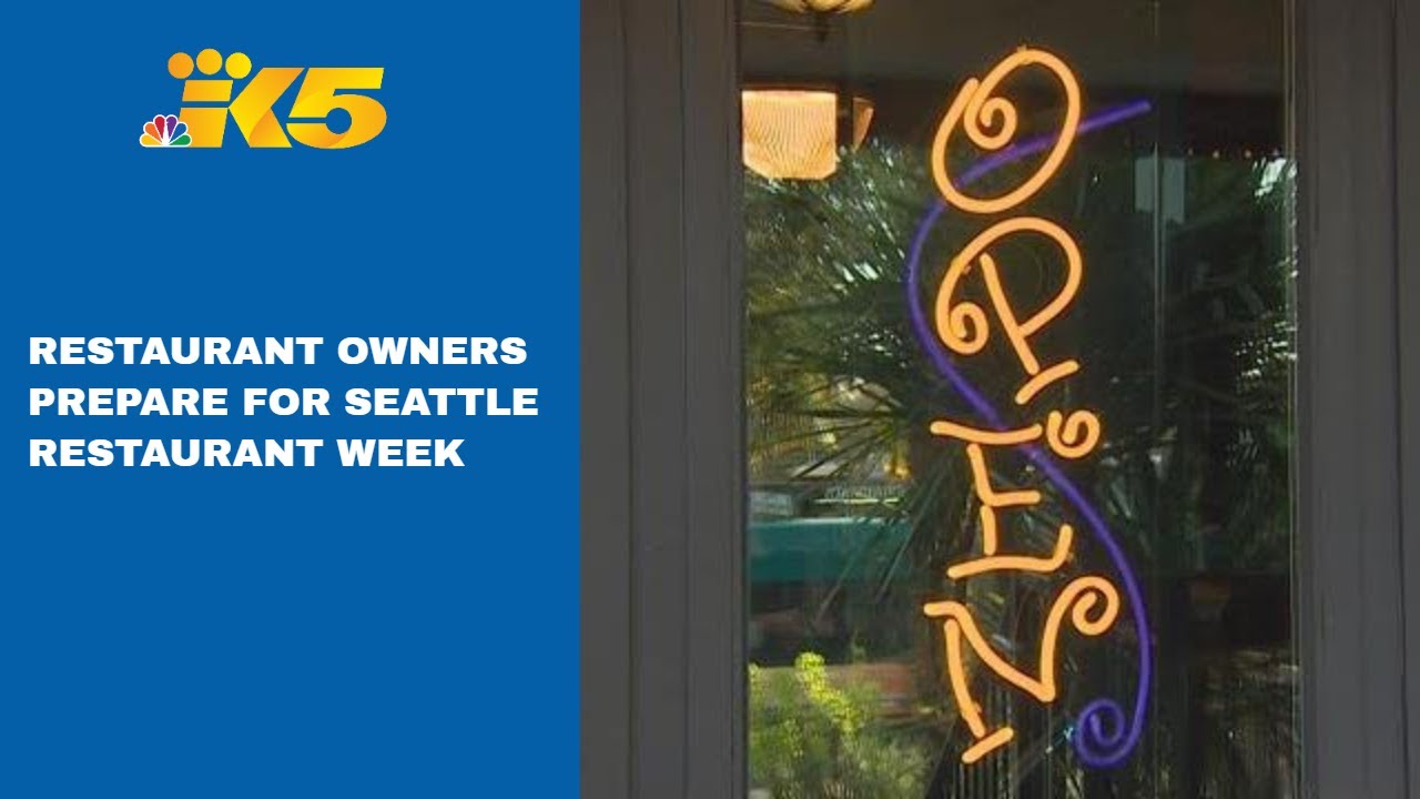 Restaurant owners prepare for Seattle Restaurant Week