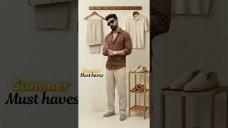 Summer Must Haves☀️👕 #summerfashion #musthaves #shirts