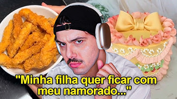 As Inacreditáveis histórias do Tik Tok com vídeos de comida de fundo…