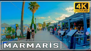 Marmaris Seaside 4K Walking Tour Muğlaturkey