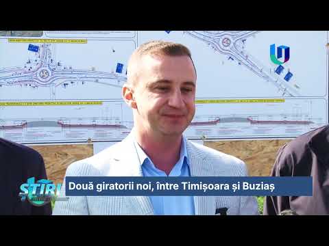 Două giratorii noi, între Timișoara și Buziaș