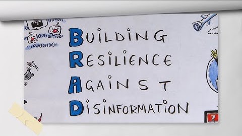Building resilience against disinformation