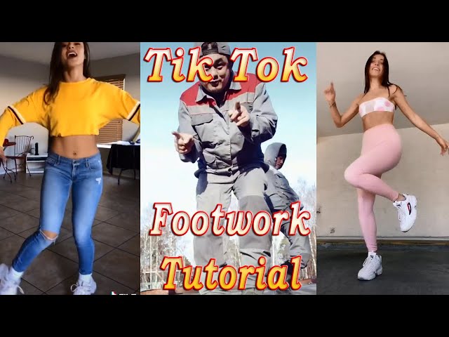 Pascal Letoublon - Friendships. Footwork tutorial. Tik Tok Dance Challenge. Compilation 2020. class=