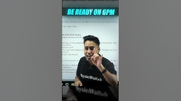 Milte hai Shaam 6PM #Shorts #PW #legend #icse