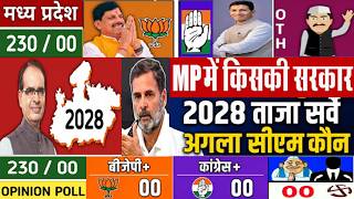 Madhya Pradesh Assembly Election 2028 Opinion Poll MP मे अगली सरकार किसकी जनता किसके साथ?