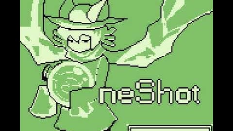 Oneshot Gameboy Demake Demo (Made in GBSTUDIO)