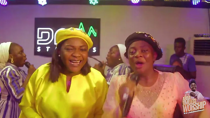 Omije Ojumi Atorise ministering at 21 Days of Abba Timeless Worship