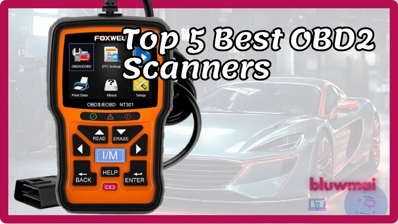 🟡 🚙 Top 5 Best OBD2 Scanners Diagnostic Tool on amazon 🚗 for your car ...