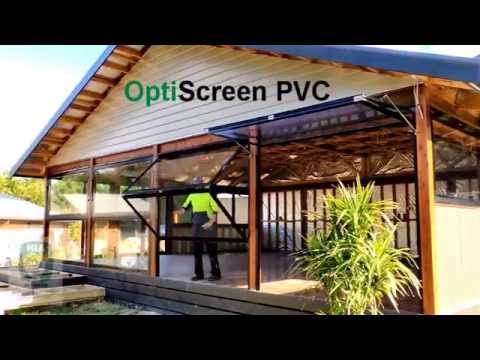 Dual Awning PVC Screens forget about cafe blinds