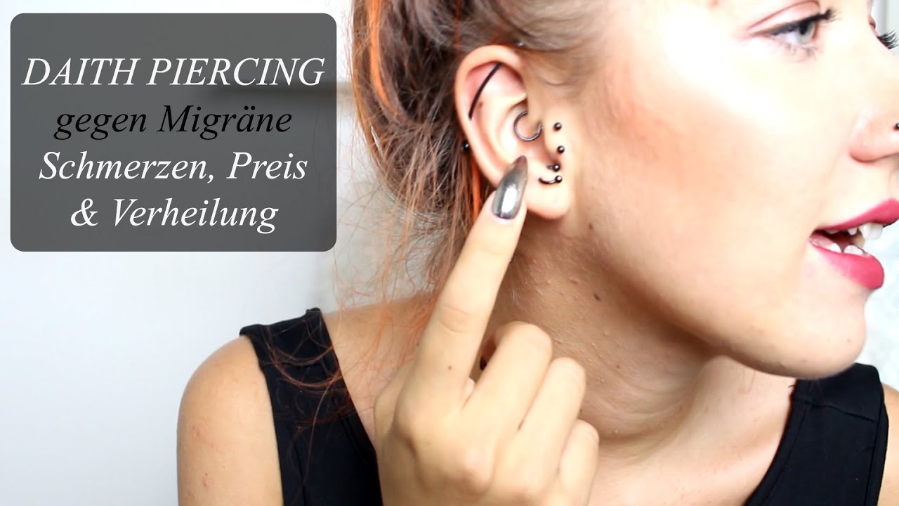 Daith Piercing Piercing Gegen Migrane Schmerzen Preis Uvm Schnurstracks Youtube