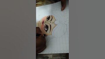 🎨 Radha Drawing | Beautiful Radha Krishna Art | Pencil Sketch | Creative Artwork 🎨