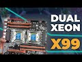 $223 Dual Xeon Chinese X99 Motherboard with RAM and CPUs | Proxmox & TrueNAS Setup