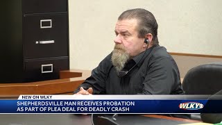 Shepherdsville man receives probation as part of plea deal in deadly crash