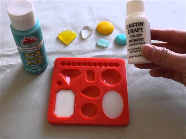 Experiment! Does Using Acrylic Paint Work In Resin? - Youtube