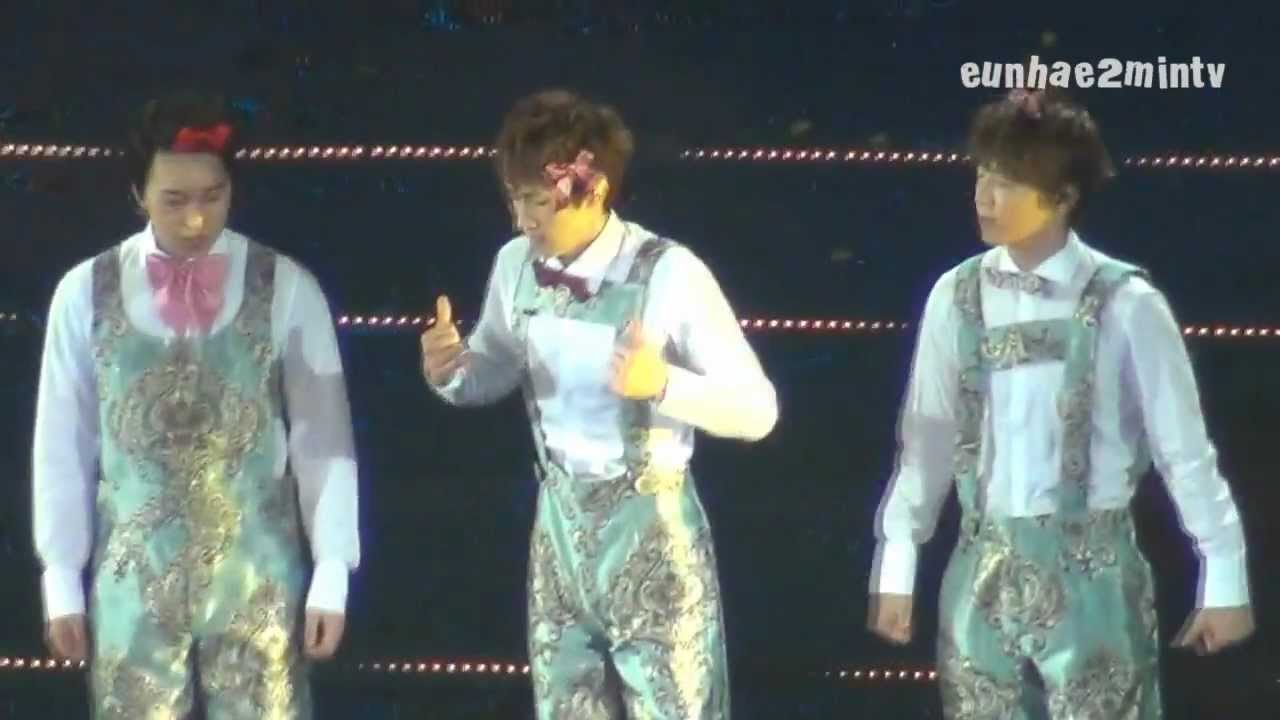 Eunhae SS4 moment #1 [Hae is secretly jealous until he forgot his part?]