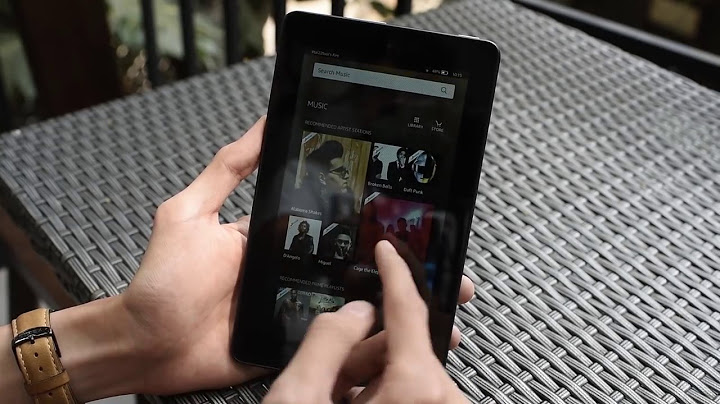 Máy tính bảng kindle fire 7 đánh giá năm 2024