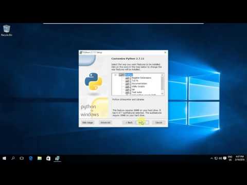 Tek Web Ware - Python 27 Windows10 Installation