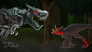 grimlock vs ultimasaurus stick nodes pro dinosaurs and monsters battles season 3 EP 3