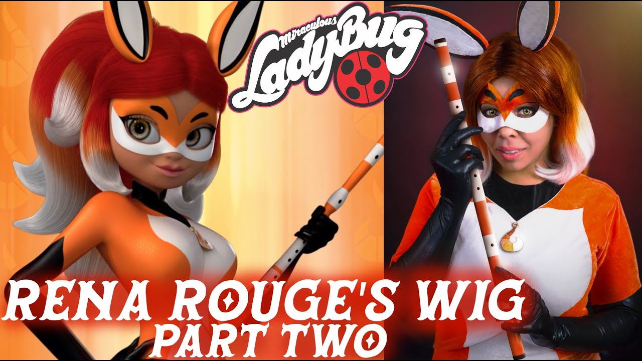 Miraculous Rena Rouge's Wig Tutorial Part 2
