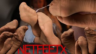 NETFEETX Nylon socks candid soles 20 den Resimi