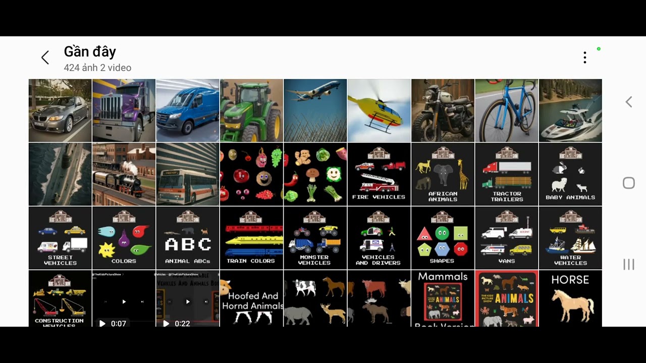 Basic Vehicles - Street Vehicles,, Aircraft & Water Vehicles - The Kids ...