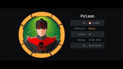Hack The Box: Poison w/o Metasploit