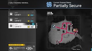 Success Risk Level 3 Auto-Defense Valley Pass Refugee Camp Early Warning Terminal Arknights Endfield