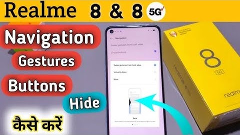 How to Change Navigation Buttons in Realme 8 5g, Realme 8 Button setting, Realme 8 Button hide