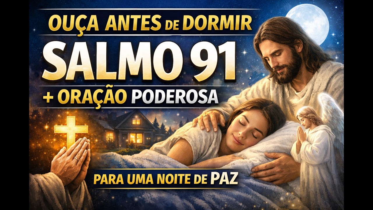 DURMA COM DEUS 🙏 SALMO 91 PARA PROTEÇÃO DA CASA E DA FAMÍLIA