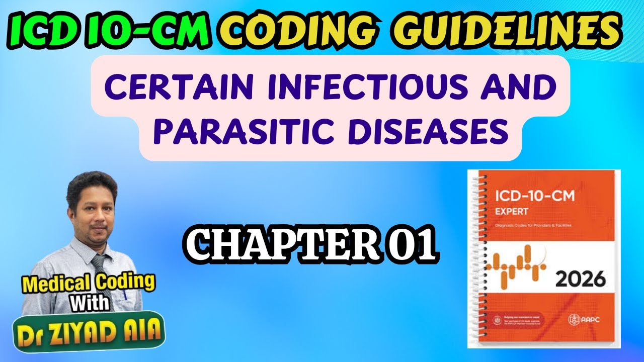 ICD-10-CM Chapter 1 Coding Guidelines | Certain Infectious & Parasitic Diseases (A00–B99)
