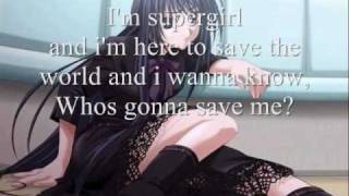 Video thumbnail of "Supergirl ~ Krystal Harris ~ Lyrics"