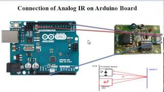 Analog IR Sensor Interfacing with Arduino