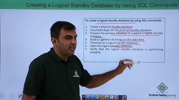 Data Guard - Creating a Logical Standby Database