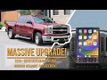 Chevy silverado  gmc sierra radio upgrade install  review for 201518 models a massive upgrade