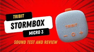 Tribit Stormbox Micro 3 -  The Best Bike Speaker