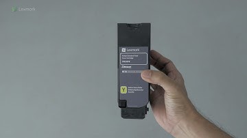 CX725 Series—Replacing a toner cartridge