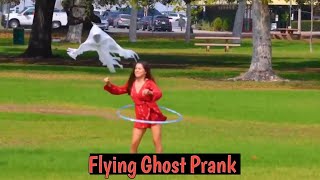 Flying Ghost Prank 2022 - Crazy Flying Ghost Prank