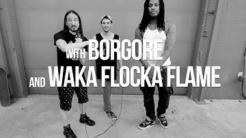 Borgore and Waka Flocka Flame - The Aoki Files - Episode 46 (Interview) | Dim Mak Records