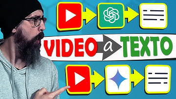 Cómo RESUMIR VIDEOS de YouTube a texto con IA [ 100% GRATIS ] Con ChatGPT y Google Gemini Advanced