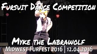 MFF 2016 Fursuit Dance Competition: Myke The Labrawolf