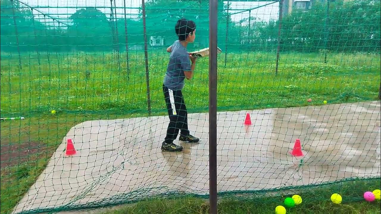 7 years Kavesh learning batting skills YouTube